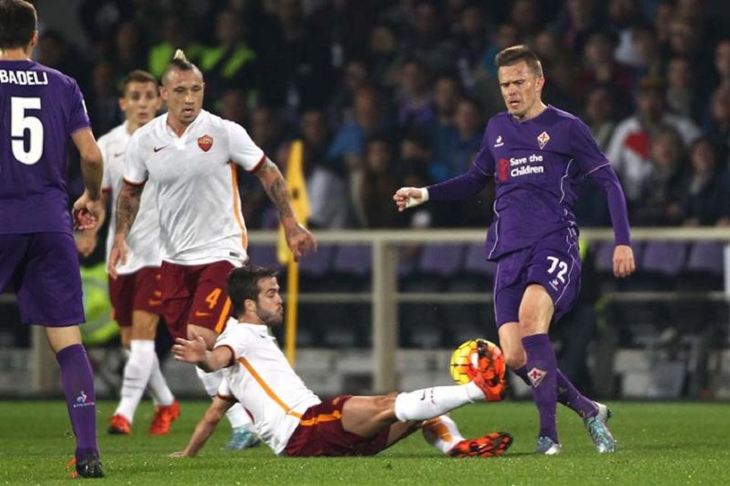 ROMA-FIORENTINA, UN DUEL CU GÎNDUL LA CHAMPIONS LEAGUE