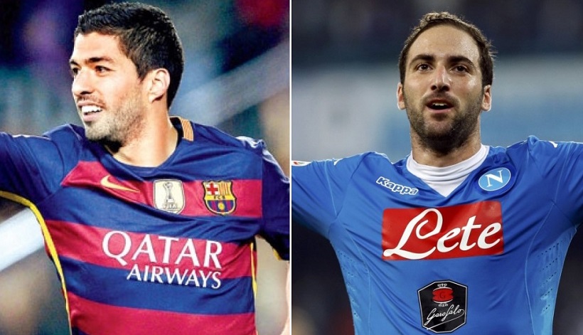 LUIS SUAREZ ȘI HIGUAIN, ATACANȚII MOMENTULUI